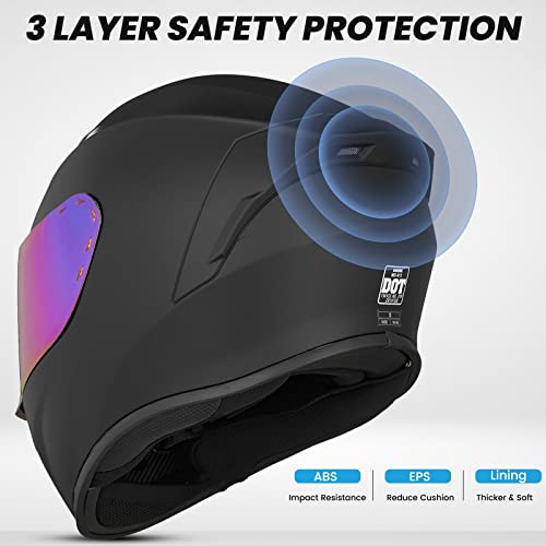 AUBOA Full Face Motorcycle Helmet