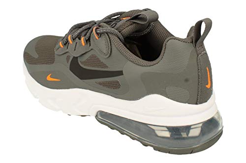 Nike Air Max 270 React GS Running Trainers CZ4197 Sneakers Shoes (UK 3.5 us 4Y EU 36, Iron Grey Black Total Orange 001)2
