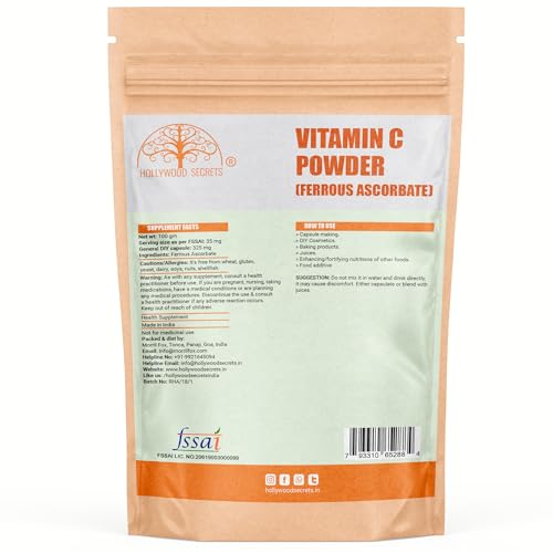 Image of Vitamin C Ferrous Ascorbate Powder 100gm