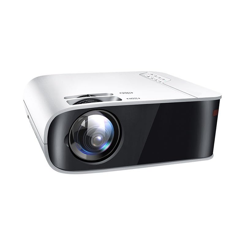 FNX Native 1080p Full HD Android Projector with 11500 Lumen,200" Projection Size, AV, VGA, HDMI, USB, Audio Out, 5G/2.4G WiFi, Bluetooth 5.0, Built in Speakers, 4k Support Smart Projector-picture-32