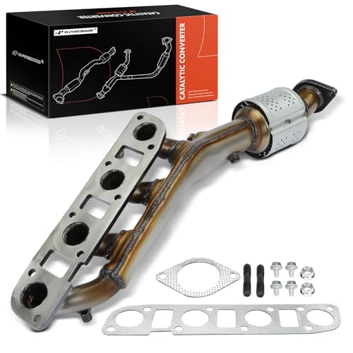 A-Premium Right Exhaust Manifold Catalytic Converter with Gasket Kit Direct-Fit Compatible with Nissan Armada NV2500 NV3500 TITAN XD 2017-2021, TITAN 2017-2020 & Infiniti QX80, 5.6L, E.P.A. Compliant