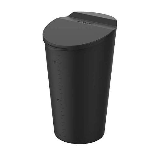 ThinSGO Basurero de silicona para automĂłvil con tapa, soporte para tazas de automĂłvil, cubo de basura para automĂłvil, uso en la oficina en casa ThinSGO Basurero de silicona para automĂłvil con tapa, soporte para tazas de automĂłvil, cubo de basura para automĂłvil, uso en la oficina en casa