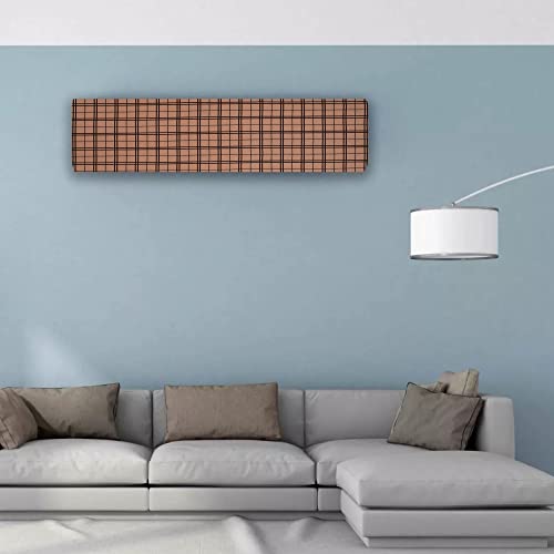 Image of Glassiano Marigold Plus Dustproof Stretchable with Elastic 1.5 Ton & 2 Ton Split indoor Ac Cover Compatible for Panasonic All Model