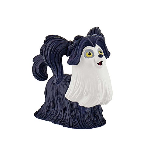 Bullyland 13124 - Spielfiguren-Set, Walt Disney Vampirina - Demi und Wolfie, Geschenkbox, ideal als Torten-Figur, detailgetreu, PVC-frei, tolles Geschenk für Kinder zum fantasievollen Spielen