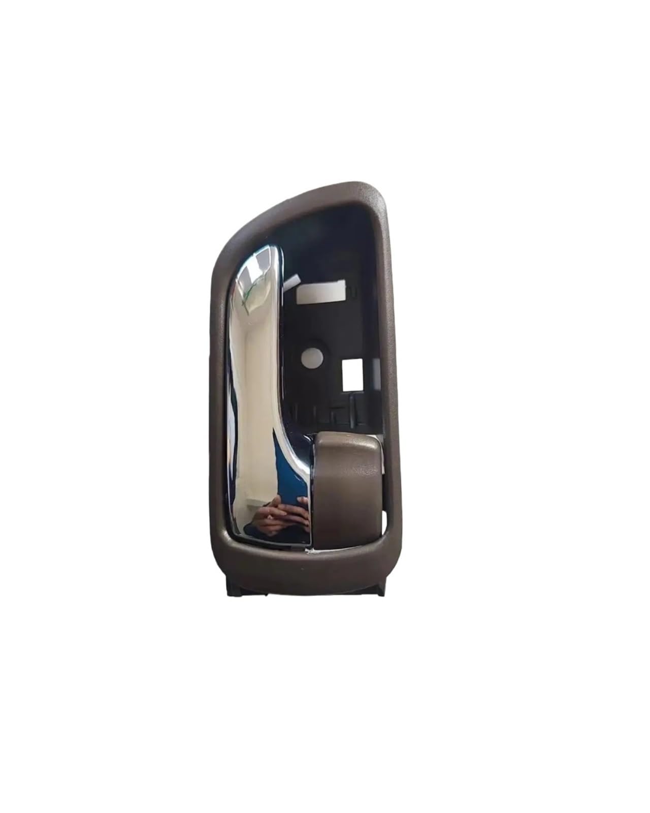 Hljnlvbn Brown Right 1Pcs Door Handle For Toyota For Camry 2002 2003 2006 Interior Door Handle Front Or Rear Chrome No Inner Lid