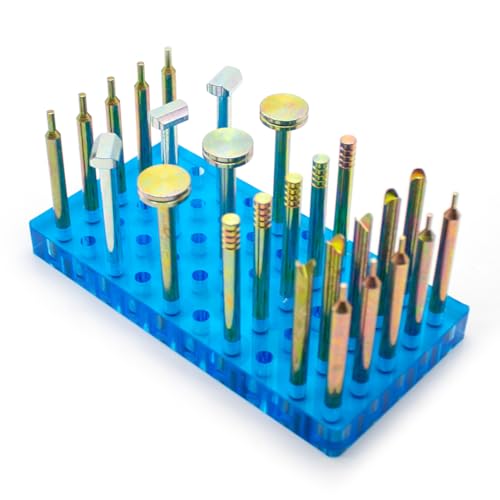 Image of 26Pcs Dop Stick Set - 6mm Diameter 65mm Length for Gem Faceting | Compound Gem Dop Stick Set, Lapidary Tool for Gemstone Faceting, Grinding And Polishing Processing