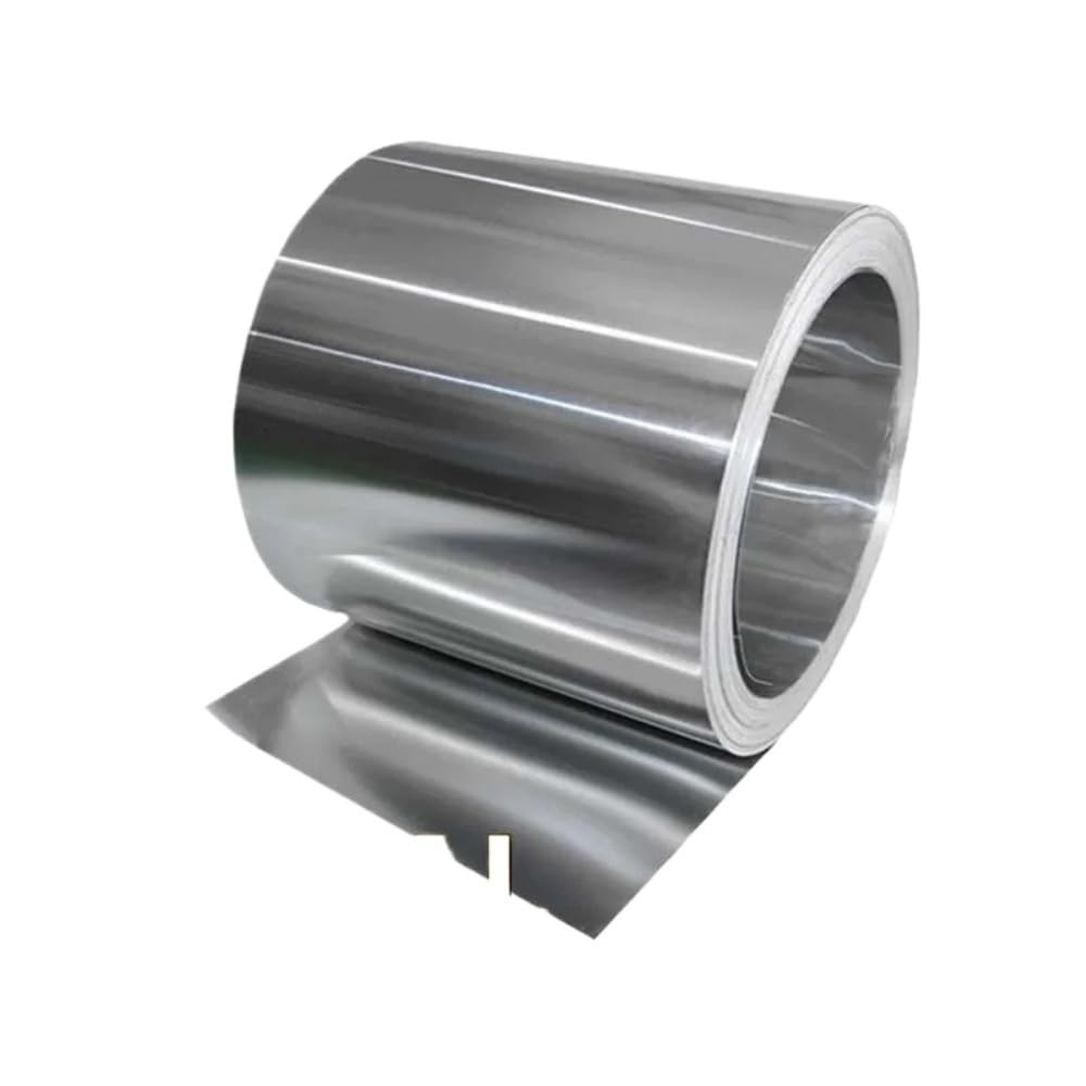 100cm/ 500cm Length AL 1060 Aluminum Strip Aluminium Foil Thin Sheet Plate DIY Material Washer Wall Thickness 0.1 to 0.5mm(50x5000mm,0.5mm)