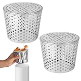 Protection contre les feuilles et les nuisibles : Prévient efficacement les obstructions causées par les feuilles, les aiguilles de pin, les oiseaux ou les rongeurs. Le filtre de descente de gouttière permet une circulation libre de l'air et de l'eau tout en empêchant les nuisibles d'entrer.