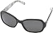 Kate Spade Women's Akira Polarized Rectangular Sunglasses,Black,54 mm