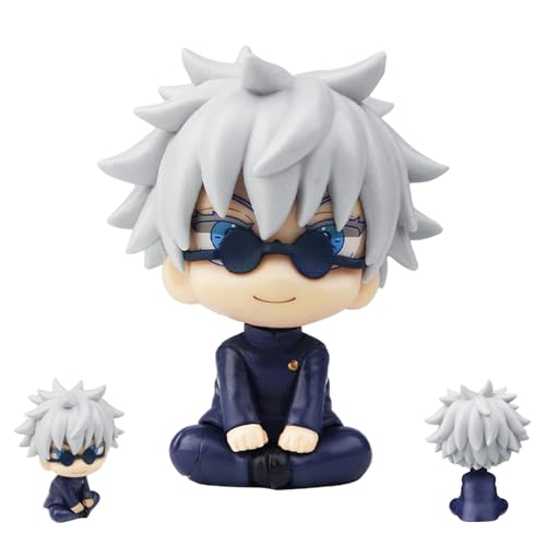 Anime Figuren,10CM Mini Anime Figur,Cartoon Puppe Anime Modell Statue,PVC Action Figure Spielzeug,Desktop Ornamente Decoration,Sammlerstücke Geschenke für Anime Fans