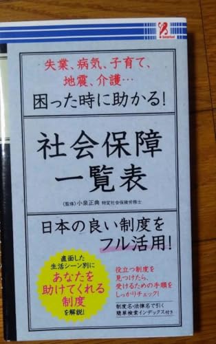 社会保障一覧表のサムネイル