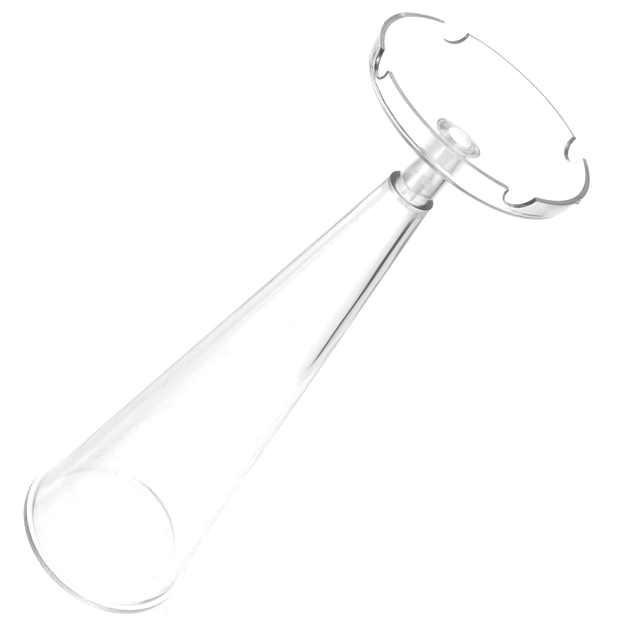 ULTECHNOVO Stampo per Candele Conico Medio in Plastica Flessibile, Resistente a Temperature Alte e Basse, Strumento la Fabbricazione Fai da Te di Candele Profumate, Saponi e Decorazioni