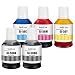 Produktbild LAIPENG GI-56 GI56 Tinte Kompatibel mit Canon GI56 GI-56 MAXIFY GX7050 GX4050 GX6550 GX6050 GX3050 GX5050 GX5550 Drucker 5-Farben-Multipack (Schwarz*2/Cyan/Magenta/Gelb)