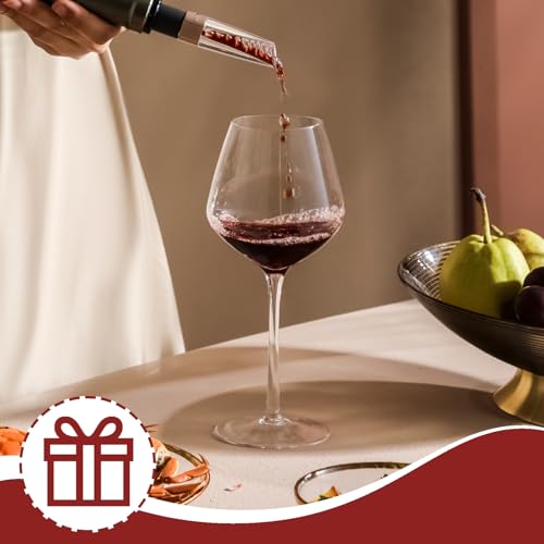 Verre à vin rouge et blanc résistant pour service de table élégant - 5
