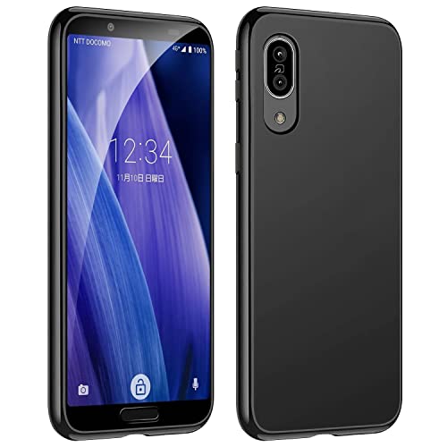 Amazon.co.jp: Xeokone AQUOS sense3 ケース マットブラック 耐