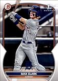 2023 Bowman Draft #BD-76 Max Clark Rookie Card Detroit Tigers NM-MT
