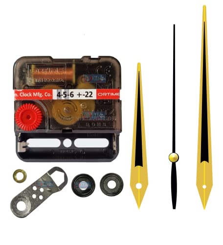 Image of KEDAR Ajanta Quartz Ortime Sweep & Silent Movement Machine for Wall Clock with Fancy Needles (Made in India)-S020
