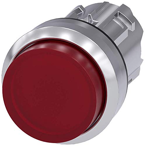 Siemens 3SU10510BB200AA0 bouton-poussoir étanche IP69K en métal brillant durable