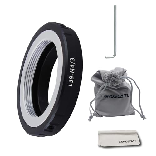 L39-M4/3 Lens Adapter,Compatible LM M39 L39 LTM 39mm Lens to Micro Four Thirds (M4/3 MFT) mount cameras:EPL7,EPL6,EPL5,EPL3,EPM1,EP2,EPL2,GX85,GX80,GX9,GX8,GX7,BGH1,GF1,GF2,G6,GF1,GF2,GF3