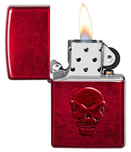 Image of Zippo Doom Candy Apple Red Pocket Lighter