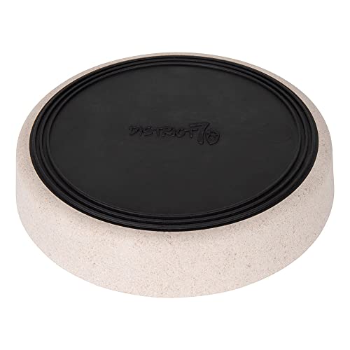 District 70 Bamboo Cat Slow Feeder - ø 13,5 cm - Dark Grey