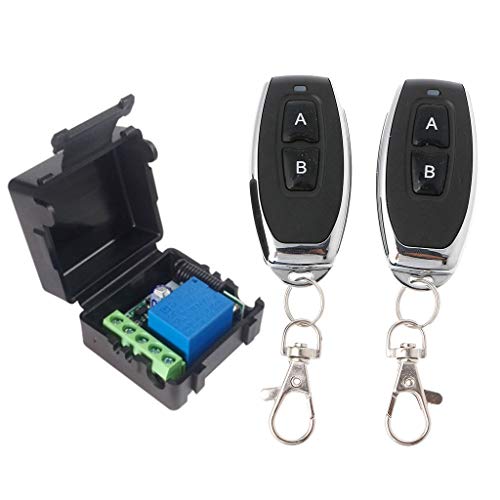lyqdxd Módulo receptor de relé de control remoto inalámbrico de 12 V