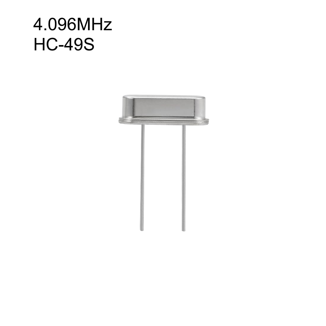 sourcing map DIP Cuarzo Cristal Osciladores Resonadores HC-49S 4.096MHz