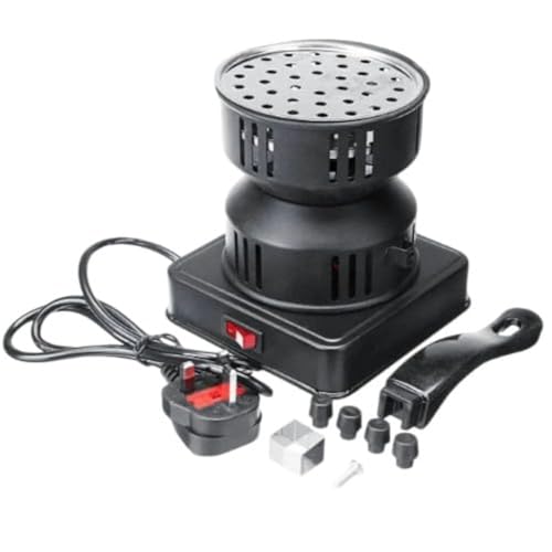 ECVV Heater Charcoal Stove Electric charcoal burner Charcoal Starter With Durable Heating Element And Accessories Includes detachable