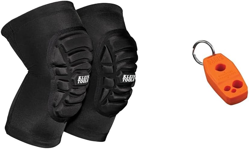 Klein Lightweight Knee Pads and Mag2 Magnetizer/Demagnetizer for Screwdriver Bits and Tips