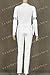 Padme Amidala Cosplay Costume Cloak White Suit S