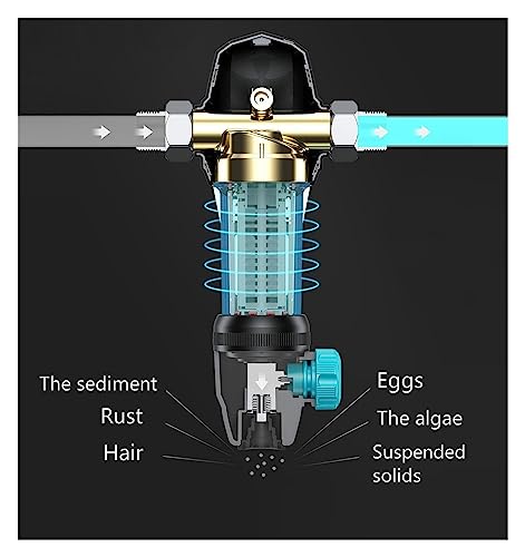Prefiltro de agua para proteger electrodomésticos y filtrar impurezas 7