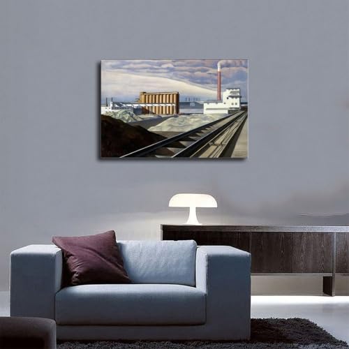Impression sur toile de Charles Sheeler : une décoration murale d'exception