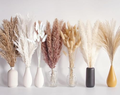 La mejor selección de Hojas secas - los preferidos. 45 125 Ramo De Hierba De Pampa Seca, Decoración De Mesa Bohemia, Flores De Cola De Conejo Secas, Pompones Marrones, Hierba De Pampa Blanca Para Boda, Hogar, Decoración De Fiesta...