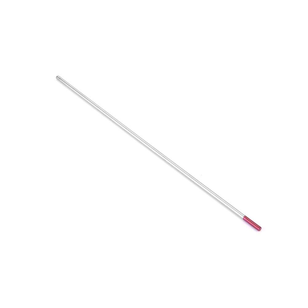 10er Pack Wolfram Elektrode 2,4 Pink, Verbundelektroden Wig Schweißen Wolframelektroden Lila Wolframelektroden 2,4 * 150 mm