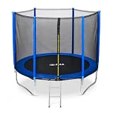 Cama Elastica - Cama Elástica ATAA 250 cm con Escalera y Triple Cierre