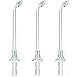 Replacement Flosser Nozzle for Panasonic EW1511W / EW1213A / EW-DJ40 / EW-DJ10 / EW1513 Cordless Water Flosser - Oral Irrigator Jet Tips for Teeth Cleaning (3Pcs)