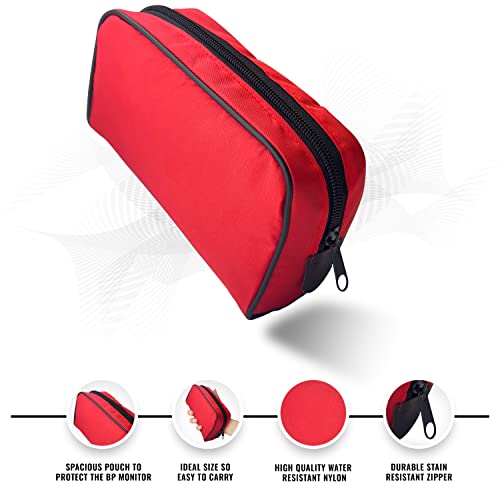 Asa Techmed Nurse Emt Starter Pack Stethoscope, Blood Pressure Monitor And Trauma 7.5" Emt Shear Ideal Gift For Nurses, Medical Students, Firefighters, Police And Personal Use (Red) #TOP3