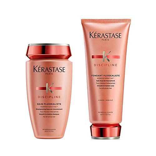 Kérastase Discipline Bain Fluidealiste Shampoo 250 ml & Fondant Fluidealiste 200 ml Shampoo & Conditioner Duo