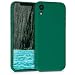 Produktbild kwmobile Hülle kompatibel mit Apple iPhone XR - Hülle Silikon - Soft Handyhülle - Handy Case in Smaragdgrün