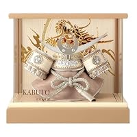 【美品】五月人形 上杉謙信 兜 置物 飾り ケース付き Amazon | 五月人形 コンパクト 上杉謙信 兜ケース飾り 兜飾り 宝童監修