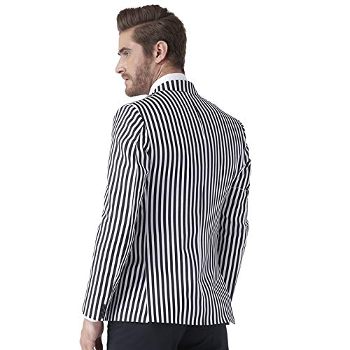 Image of hangup Regular Casual wear Blazer for Men, Color White, Size 36 (LiningBlazer)