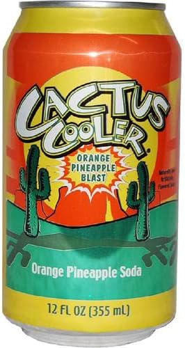 Cactus Cooler Orange Pineapple Soda Pop