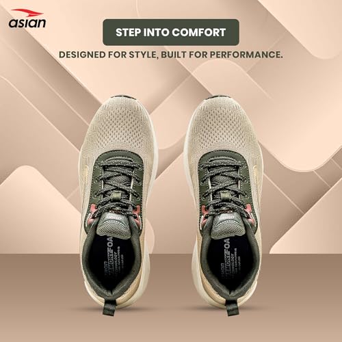 Image of ASIAN Raftaar-16 Men's Sports Shoes | Lightweight Sneakers with Comfortable Sole | Boys Strong Grip Shoes with Stylish Look for Walking, Running & Gym