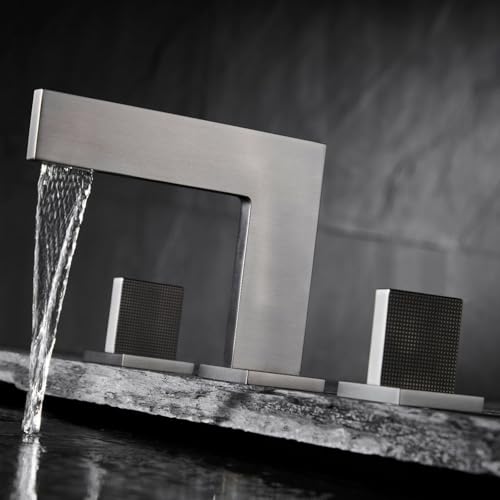 Robinet de lavabo 3 trous à double commande pour un dosage parfait chaud froid