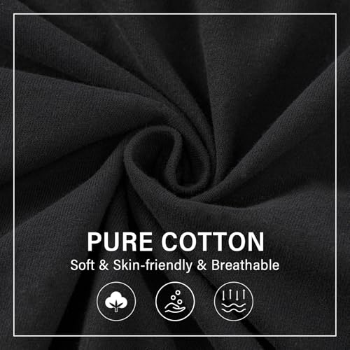 AMY COULEE Mens Lounge Shorts 4 inch Pajamas Bottoms Lightweight Cotton Sleeping Shorts with Pockets4