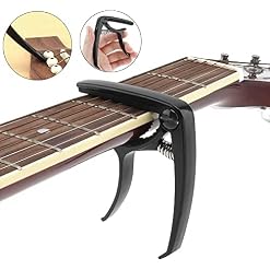 LATRAT Capodastre ukulélé Capodastre Capo Guitare électrique Ukulélé, Mandoline, Banjo et autres instruments à cordes… - Les Beatles, Paul McCartney, John Lennon, RIngo Starr, George Harrison LATRAT Capodastre ukulélé Capodastre Capo Guitare électrique Ukulélé, Mandoline, Banjo et autres instruments à cordes… – Image 4