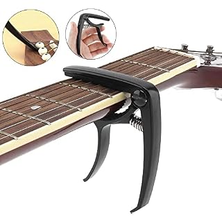 LATRAT Capodastre ukulélé Capodastre Capo Guitare électrique Ukulélé, Mandoline, Banjo et autres instruments à cordes… - Les Beatles, Paul McCartney, John Lennon, RIngo Starr, George Harrison LATRAT Capodastre ukulélé Capodastre Capo Guitare électrique Ukulélé, Mandoline, Banjo et autres instruments à cordes… – Image 4