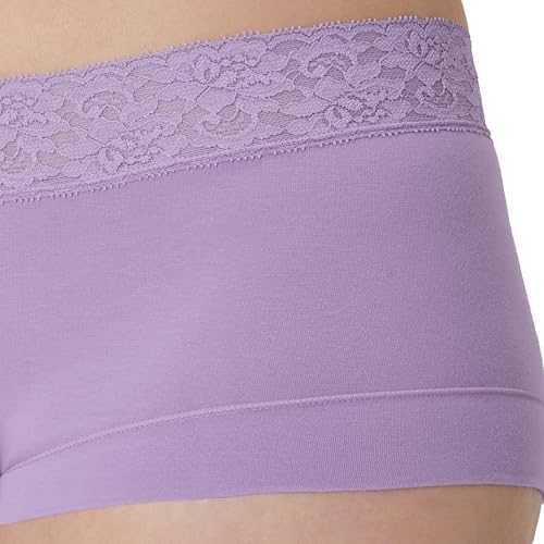 Image of Maidenform Women's Boy Shorts Underwear Pack, Stretch Cotton Boyshort Panties, Underwear for Women, 3-pack