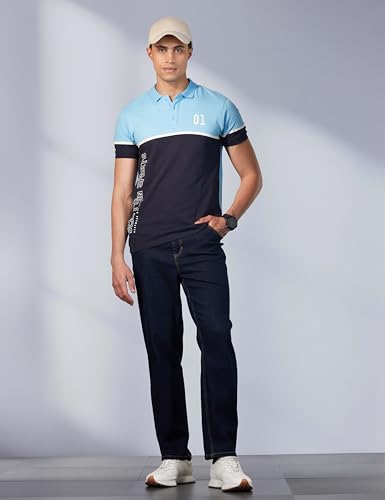 Image of United Colors of Benetton Men's Solid Regular Fit Polo Shirt