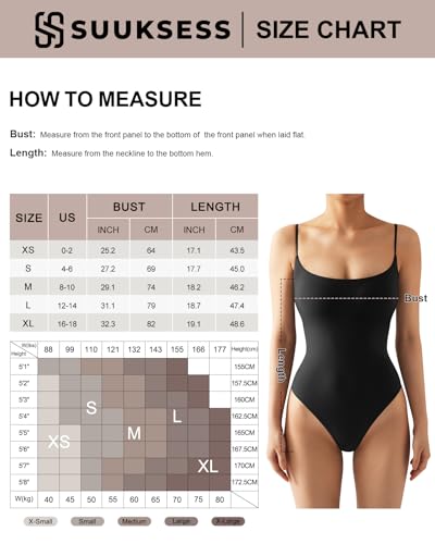 suuksess women sexy square neck thong bodysuit backless cami bodysuit top